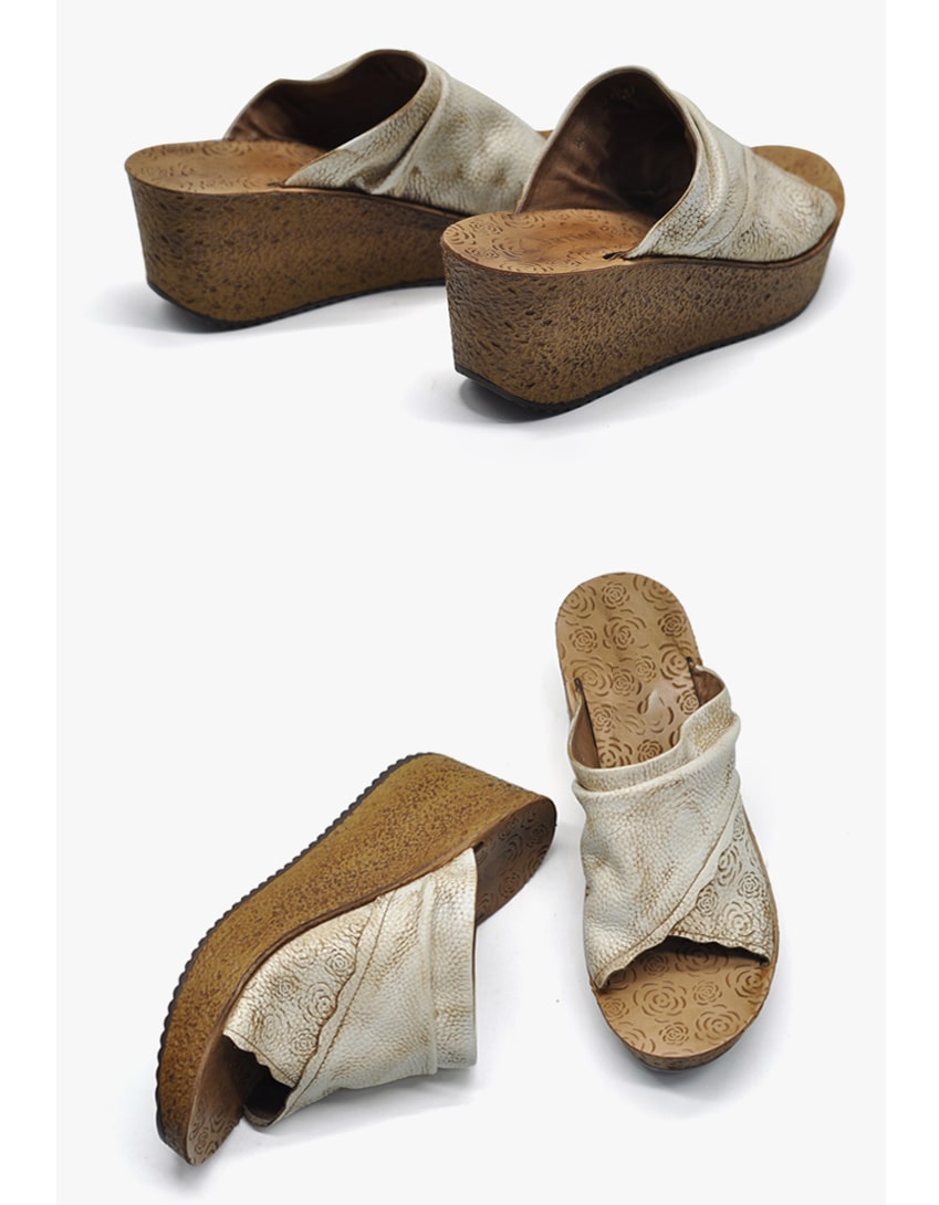 Elegantní a detailní podpůrné letní podpatky