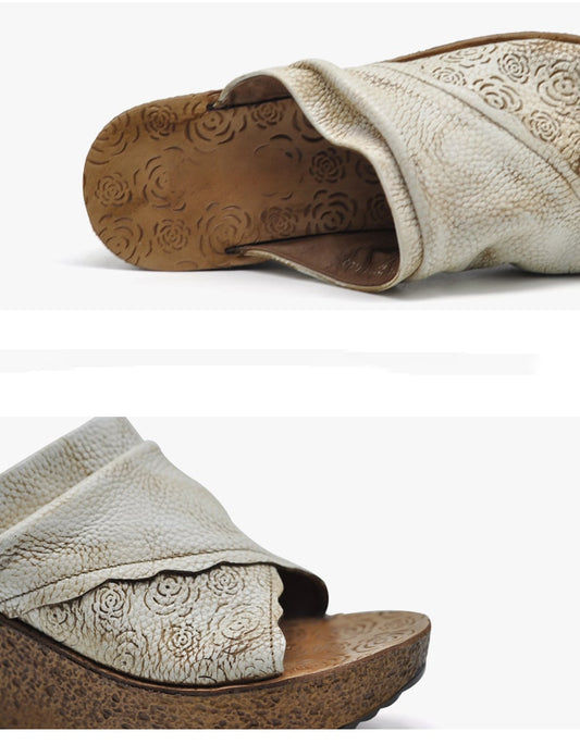 Elegantní a detailní podpůrné letní podpatky