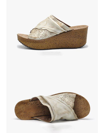 Elegantní a detailní podpůrné letní podpatky