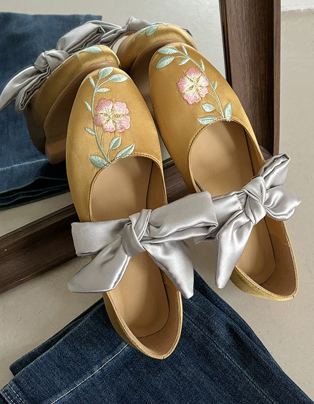 Elegantní a detailní podpůrné letní boty Flats