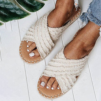 Podpůrné a stylové ortopedické letní boty Flats