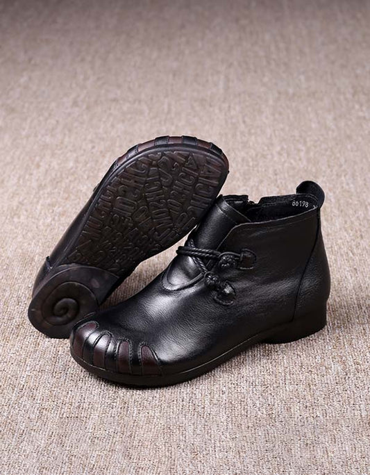 Elegantní a detailní podpůrné zimní boty