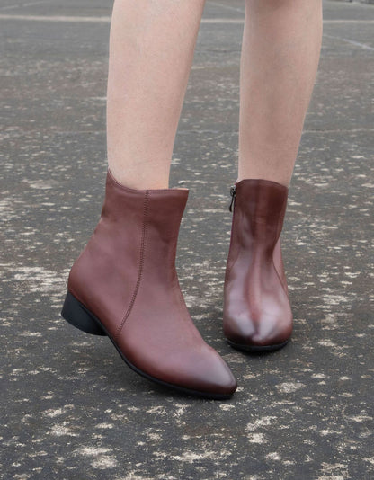 Elegantní a detailní podpůrné zimní boty