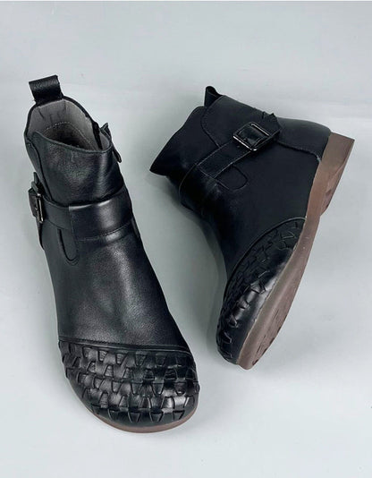 Elegantní a detailní podpůrné zimní boty