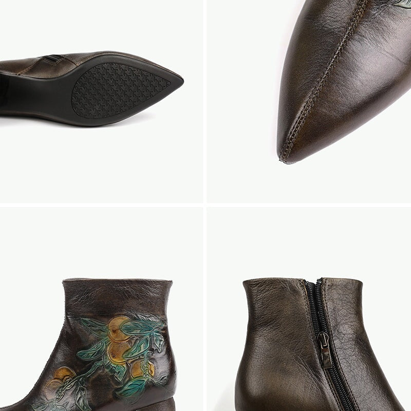 Elegantní a detailní podpůrné letní boty
