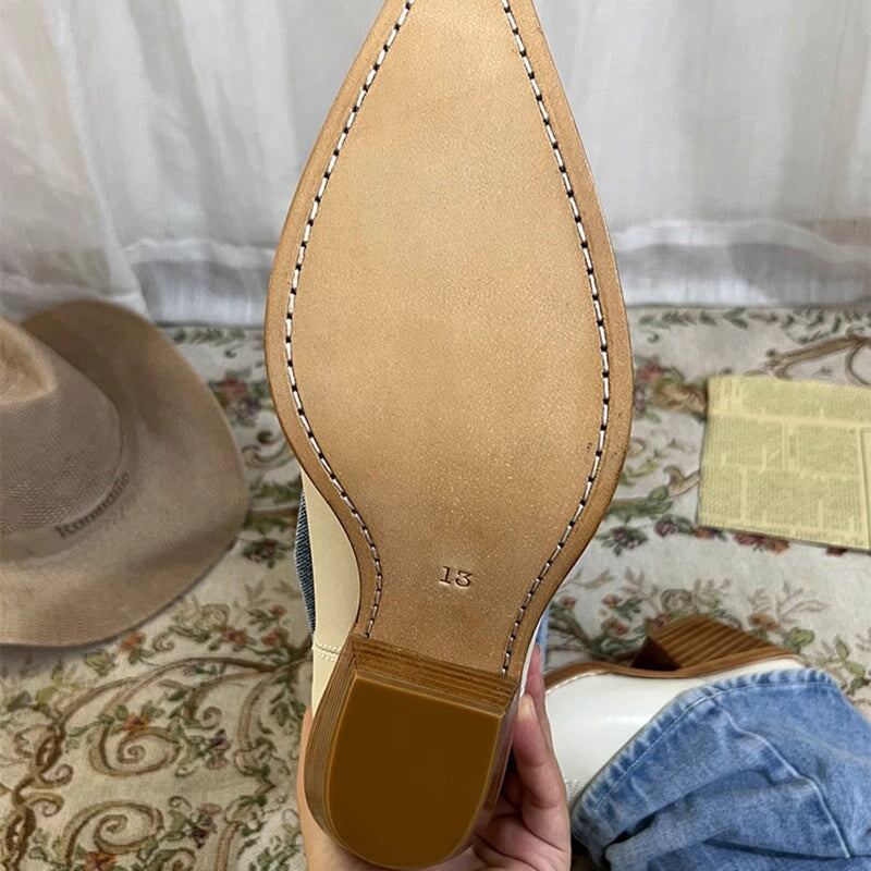 Elegantní a detailní podpůrné letní boty