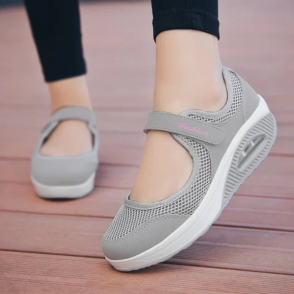 Běh Mesh chůze Slip-On Tenisová obuv do tělocvičny