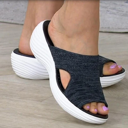 Módní podpůrné ortopedické zimní sandály