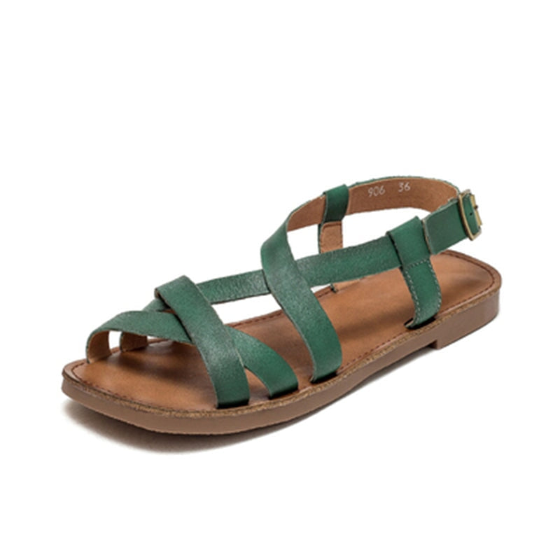 Podpůrné stylové ortopedické letní sandály