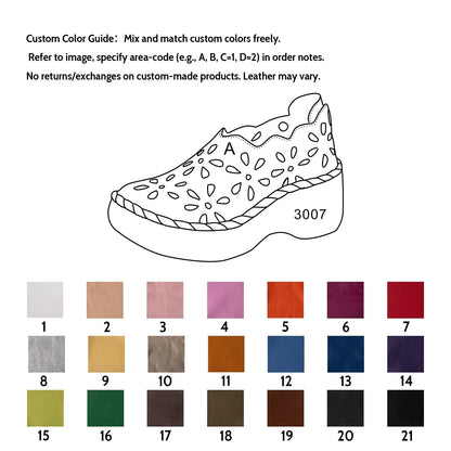 Elegantní a detailní podpůrné letní boty