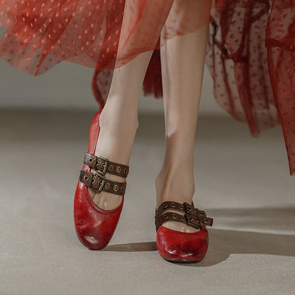 Elegantní a detailní podpůrné letní boty Flats