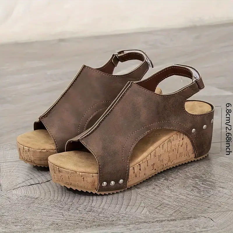 Elegantní a detailní podpůrné letní sandály