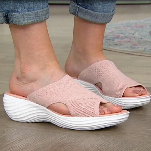 Módní podpůrné ortopedické zimní sandály