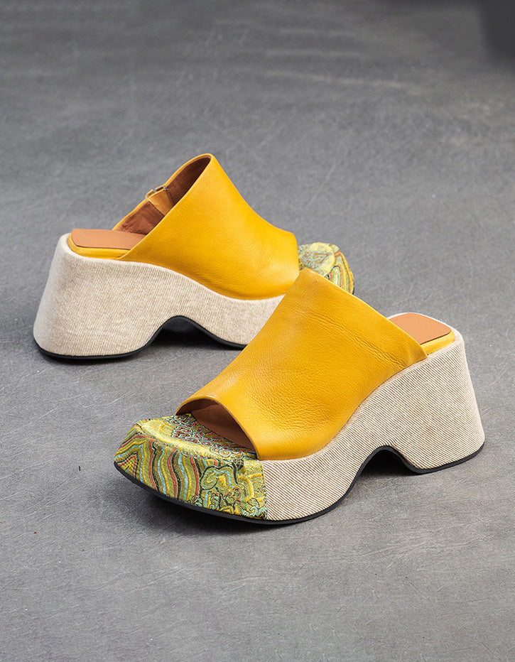 Elegantní a detailně propracovaný podpůrný letní klín Wedge