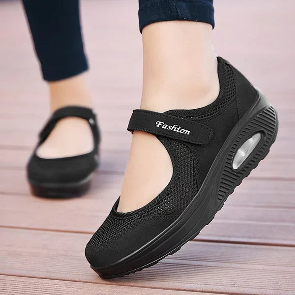 Běh Mesh chůze Slip-On Tenisová obuv do tělocvičny