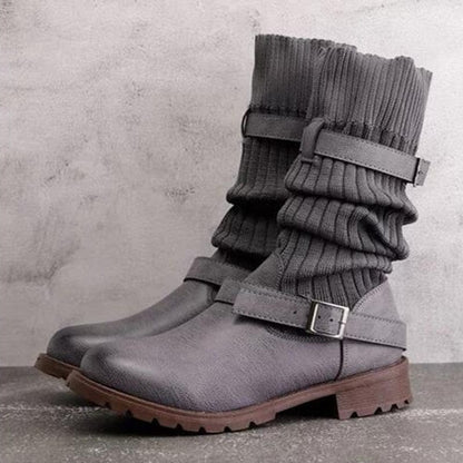 Elegantní a detailní podpůrné zimní boty