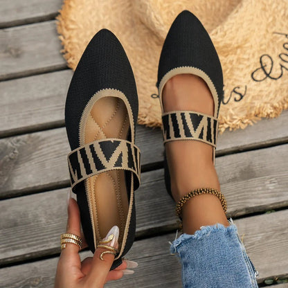 Elegantní a detailní podpůrné zimní boty Flats