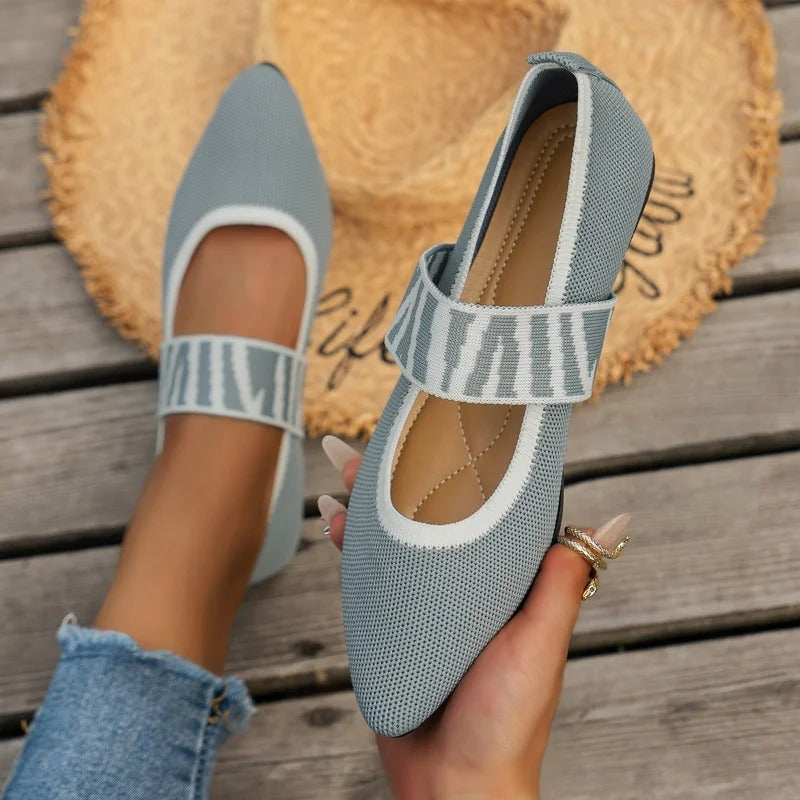 Elegantní a detailní podpůrné zimní boty Flats