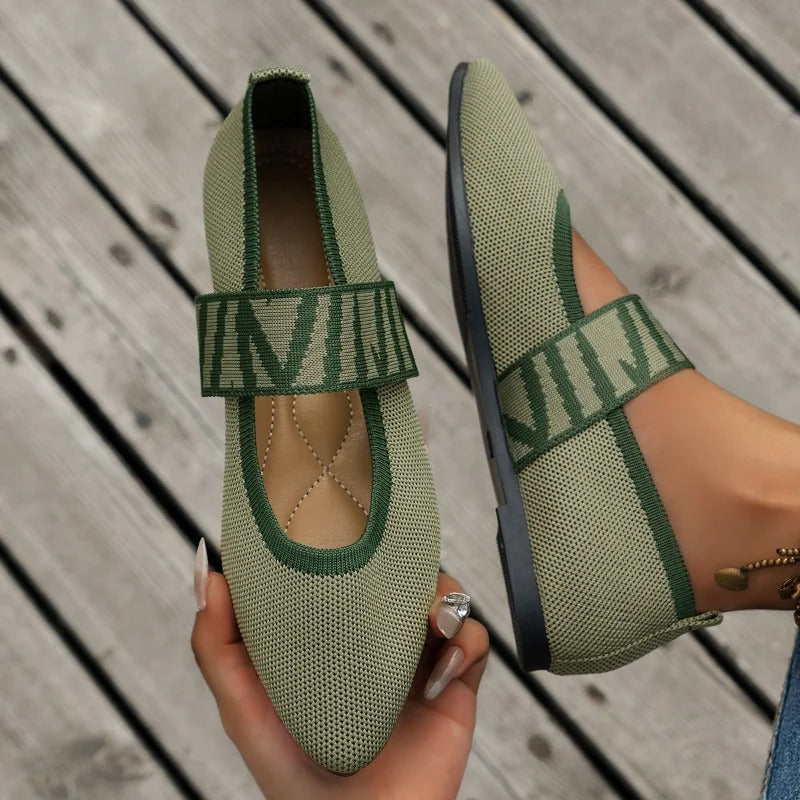 Elegantní a detailní podpůrné zimní boty Flats