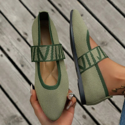 Elegantní a detailní podpůrné zimní boty Flats