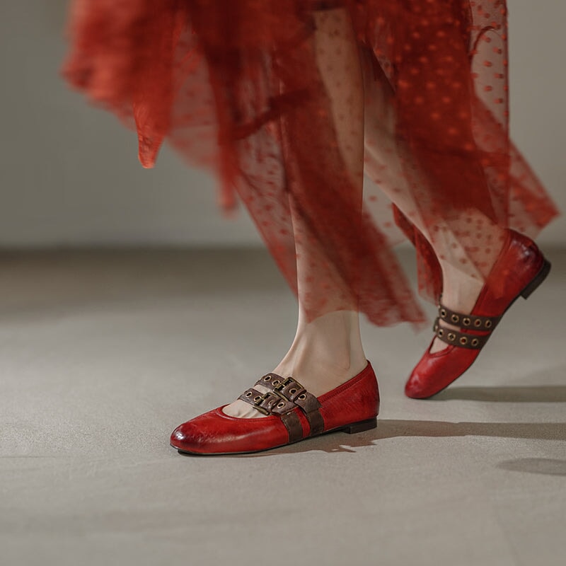 Elegantní a detailní podpůrné letní boty Flats