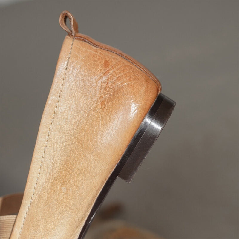 Elegantní a detailní podpůrné letní boty