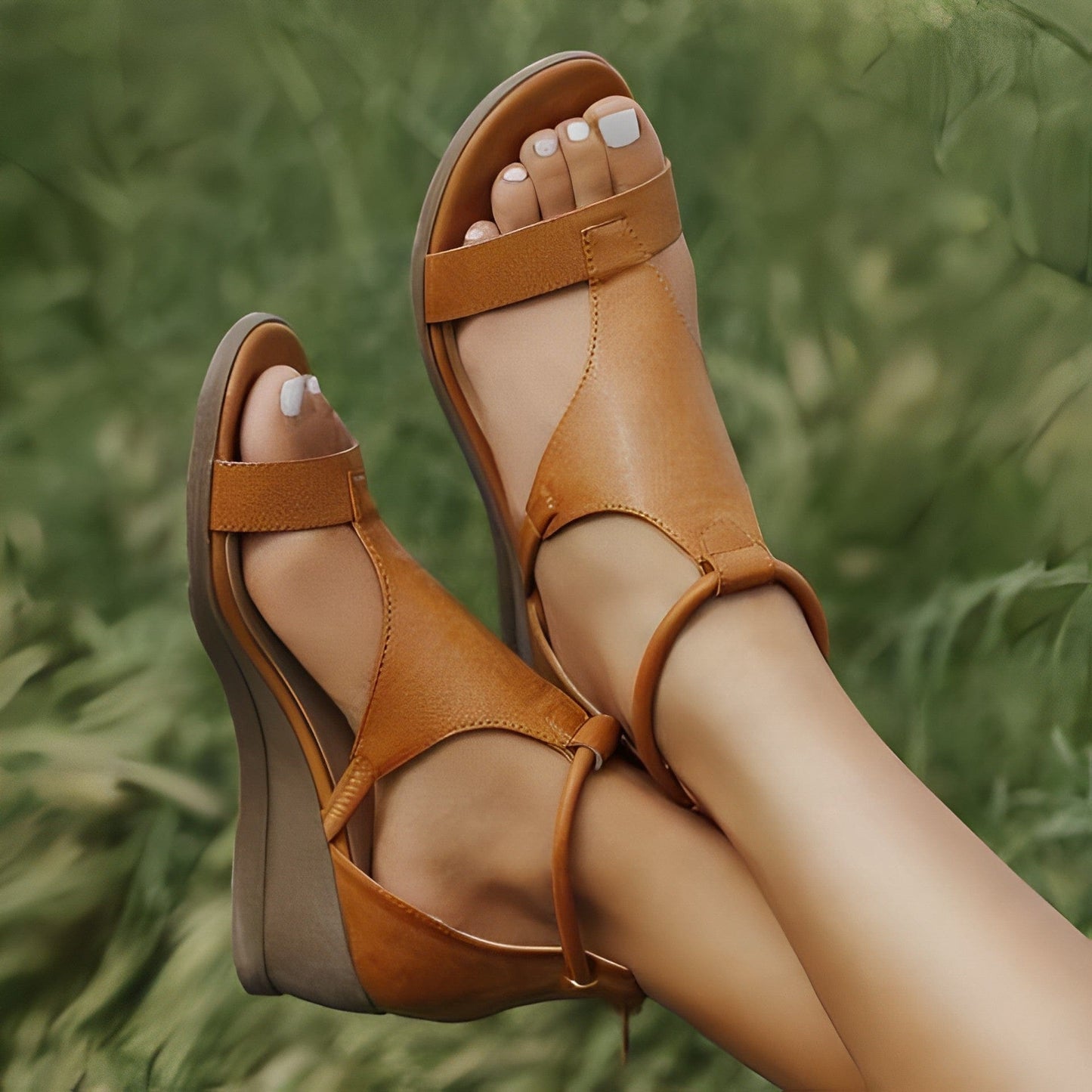 Elegantní a detailní podpůrné zimní sandály