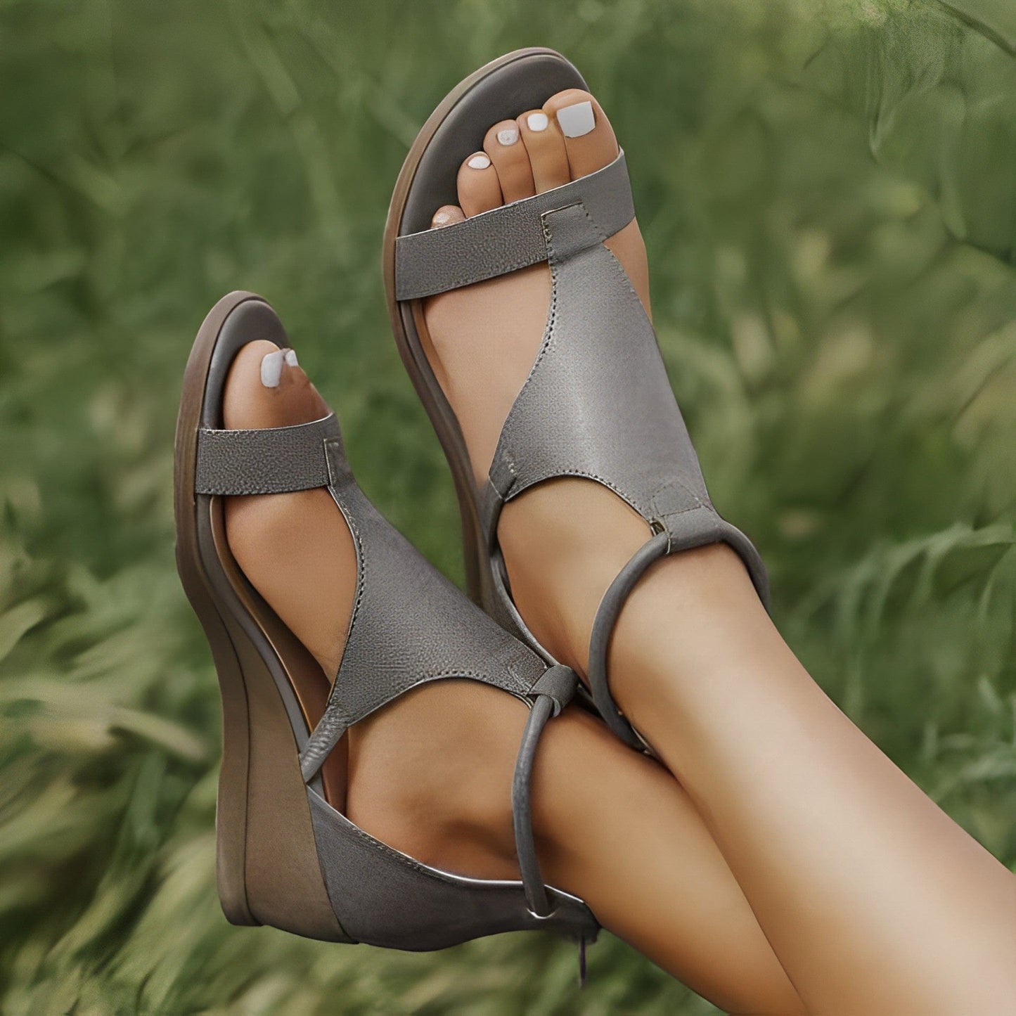 Elegantní a detailní podpůrné zimní sandály