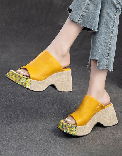Elegantní a detailně propracovaný podpůrný letní klín Wedge