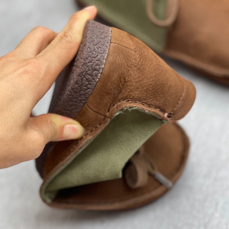 Elegantní a detailní podpůrné letní boty