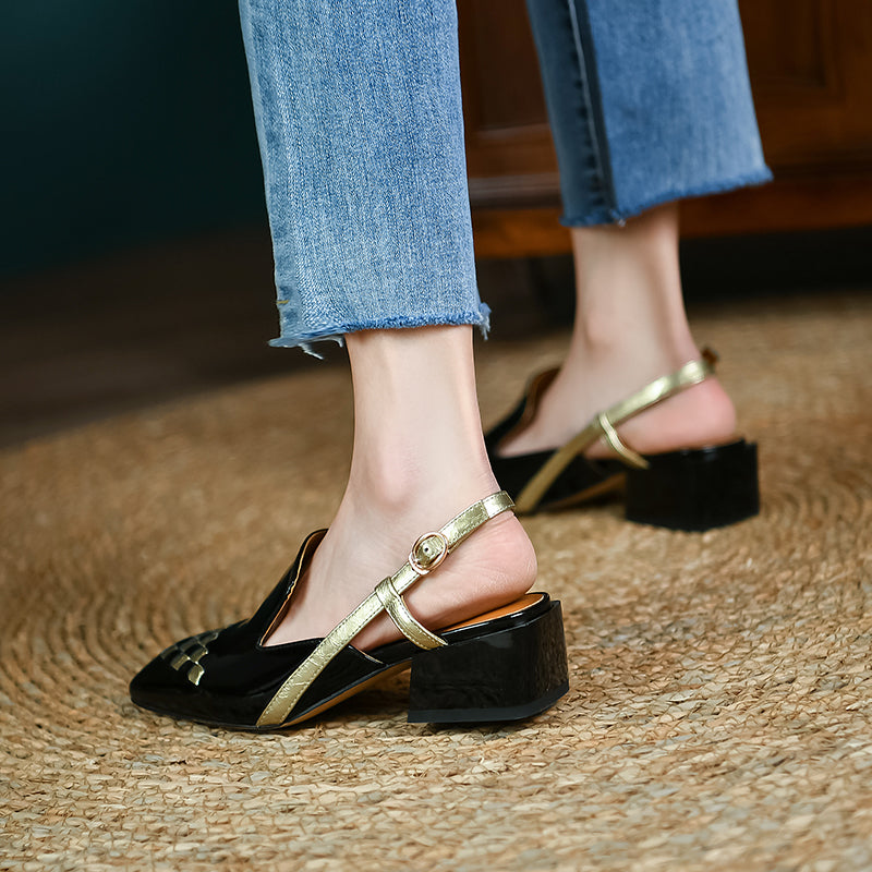 Elegantní a detailní podpůrné letní sandály