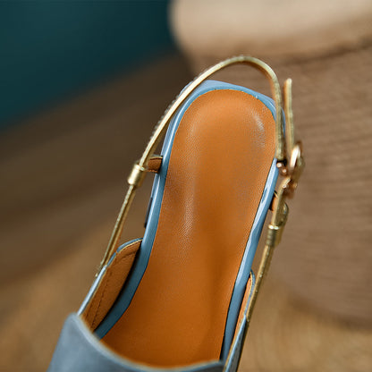Elegantní a detailní podpůrné letní sandály