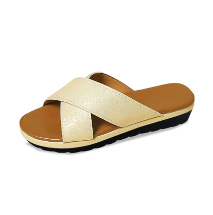 Podpůrné stylové ortopedické letní sandály