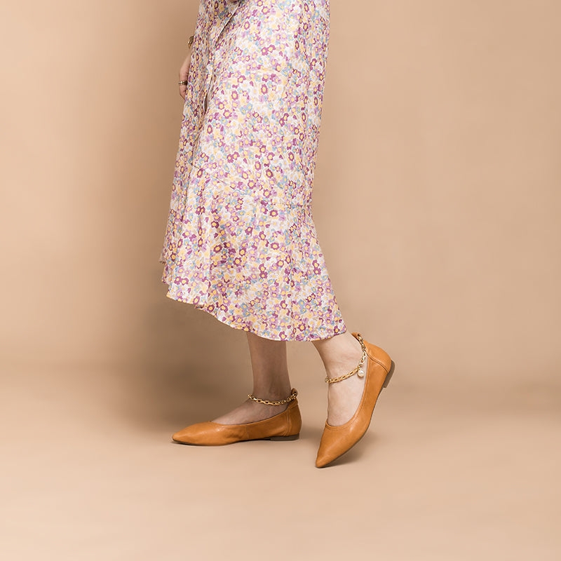 Elegantní a detailní podpůrné letní boty Flats