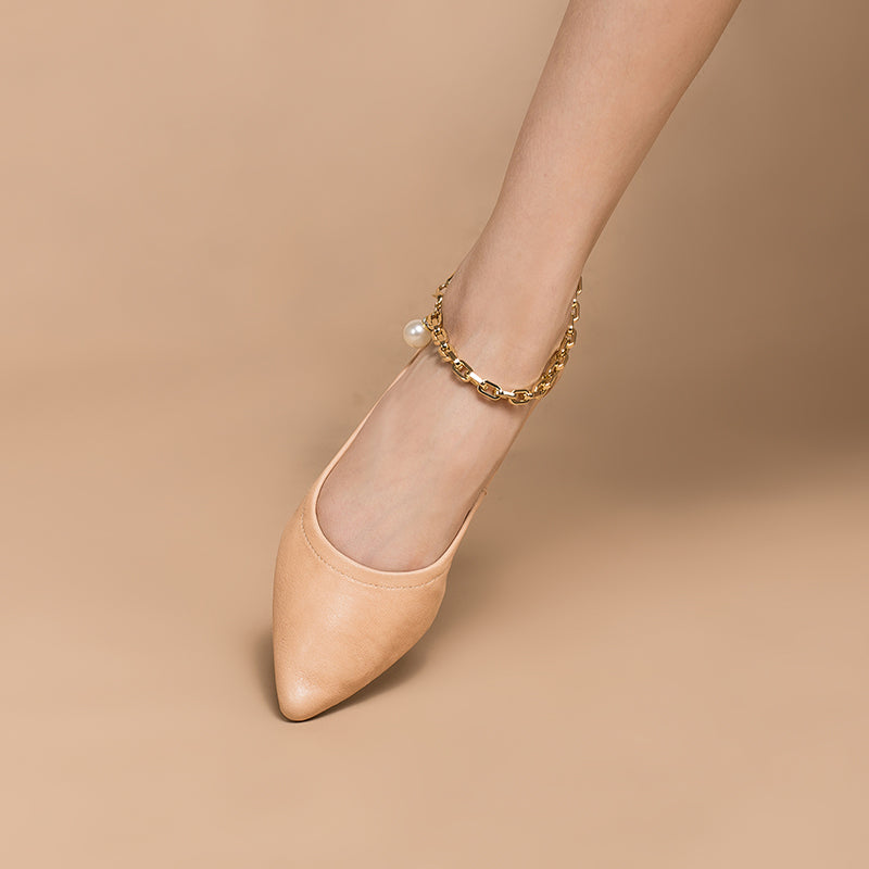 Elegantní a detailní podpůrné letní boty Flats