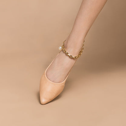 Elegantní a detailní podpůrné letní boty Flats