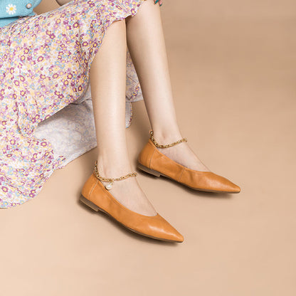 Elegantní a detailní podpůrné letní boty Flats