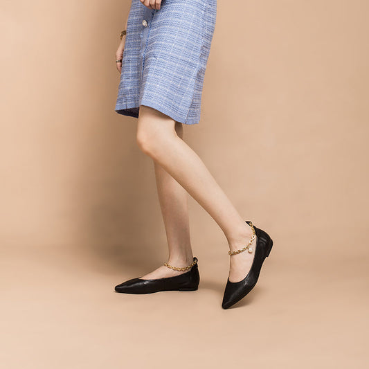 Elegantní a detailní podpůrné letní boty Flats