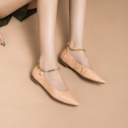 Elegantní a detailní podpůrné letní boty Flats