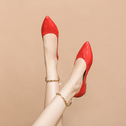 Elegantní a detailní podpůrné letní boty Flats