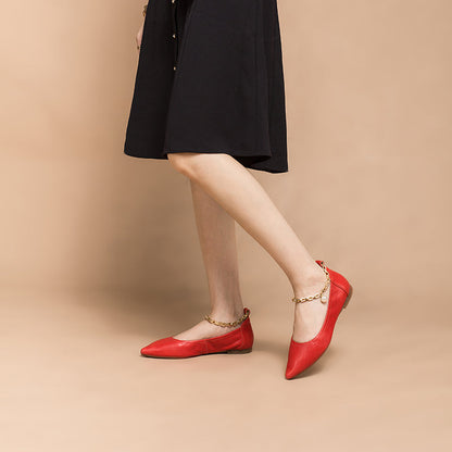 Elegantní a detailní podpůrné letní boty Flats