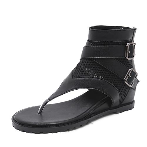 Uvolněné a podpůrné ortopedické letní sandály