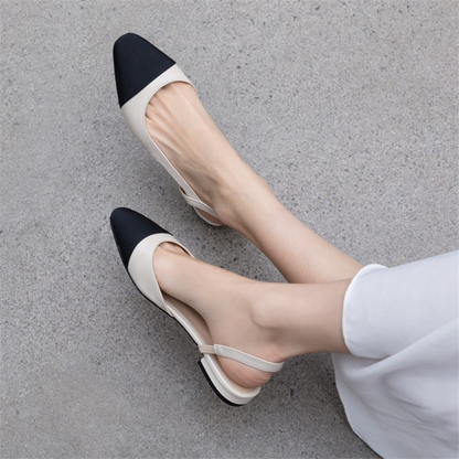 Dámské lodičky na platformě Slingback