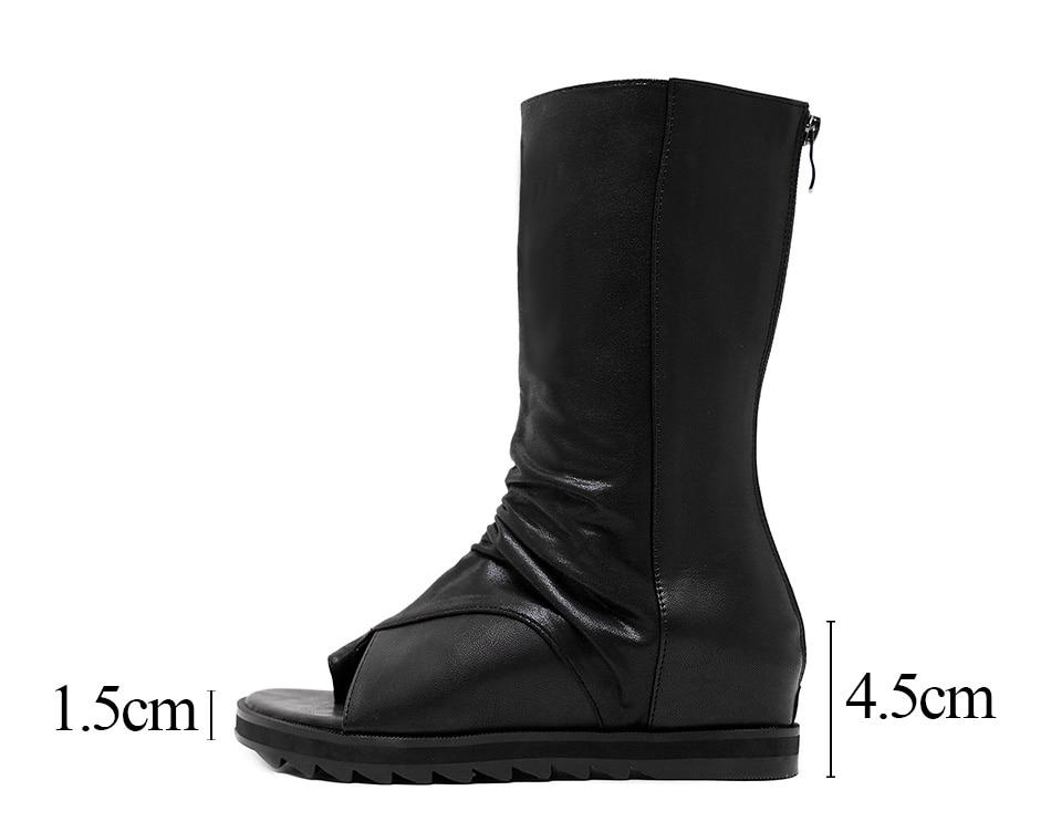 Elegantní a detailní podpůrné letní boty