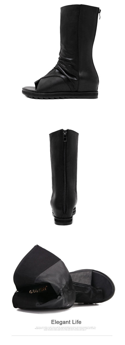 Elegantní a detailní podpůrné letní boty