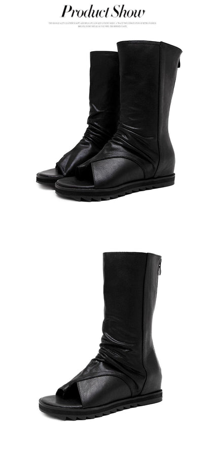 Elegantní a detailní podpůrné letní boty